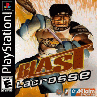 Blast Lacrosse Playstation US box art